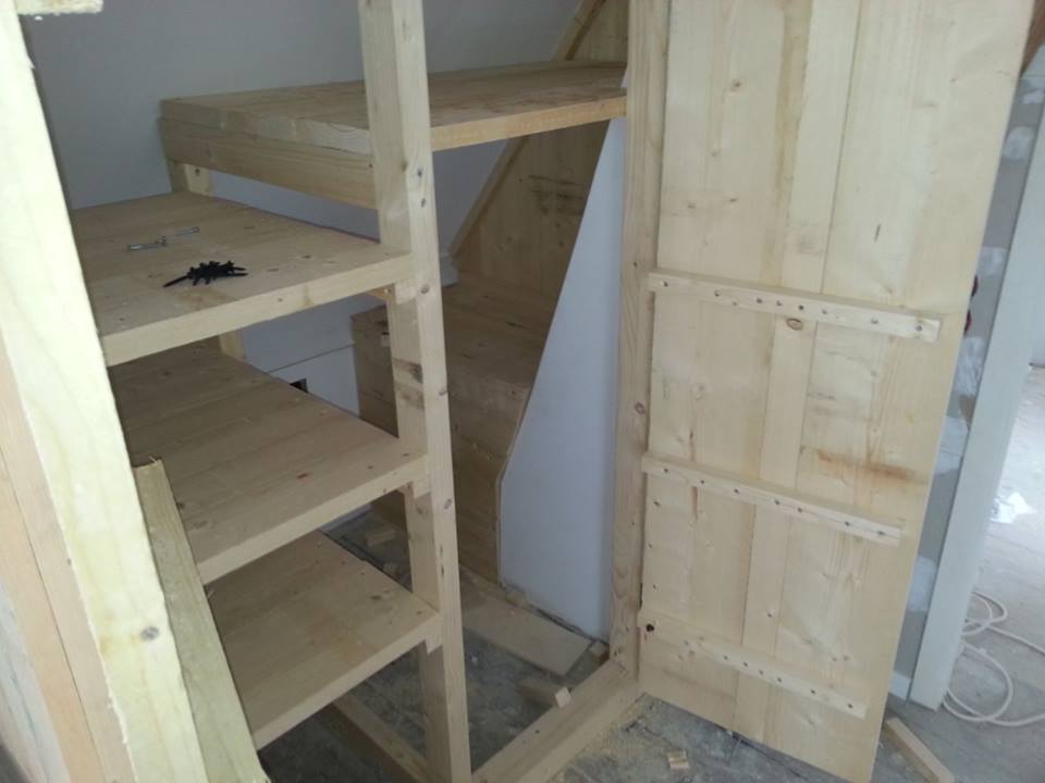 Steigerhouten meubels slaapkamer